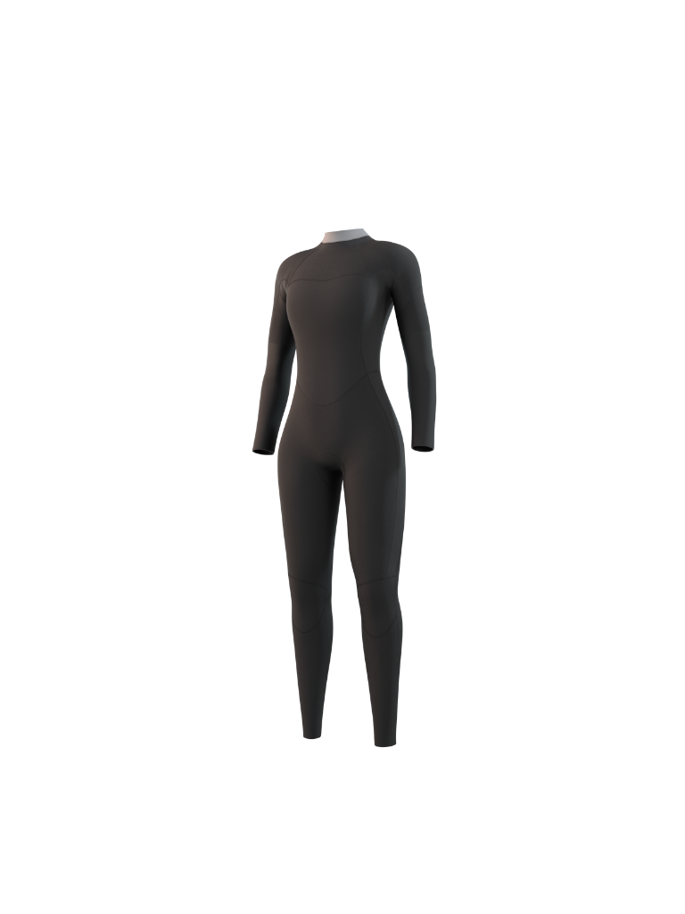 BRAND FULLSUIT 3.2 MM BZIP FLATLOCK MUJER